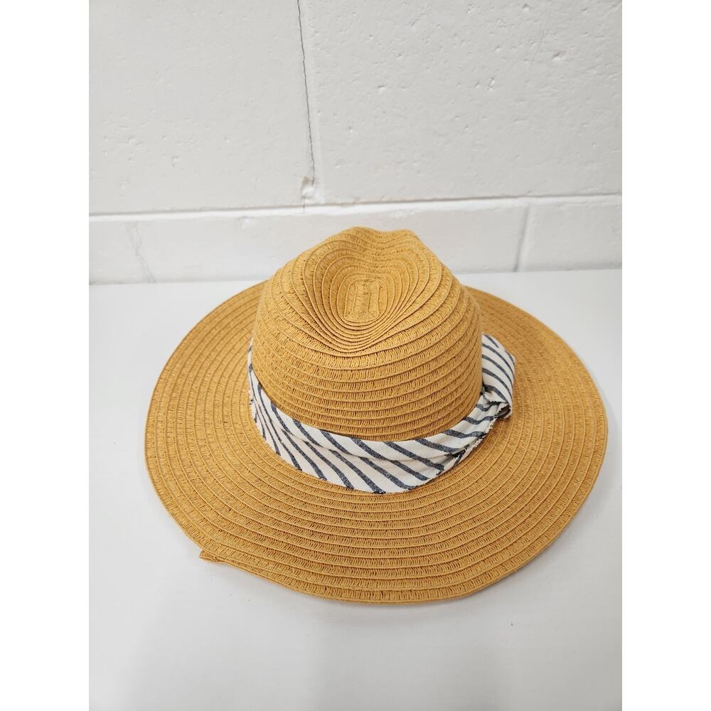 Hat Attack Women's Paper/Polyester Blend Straw Fe… - image 5